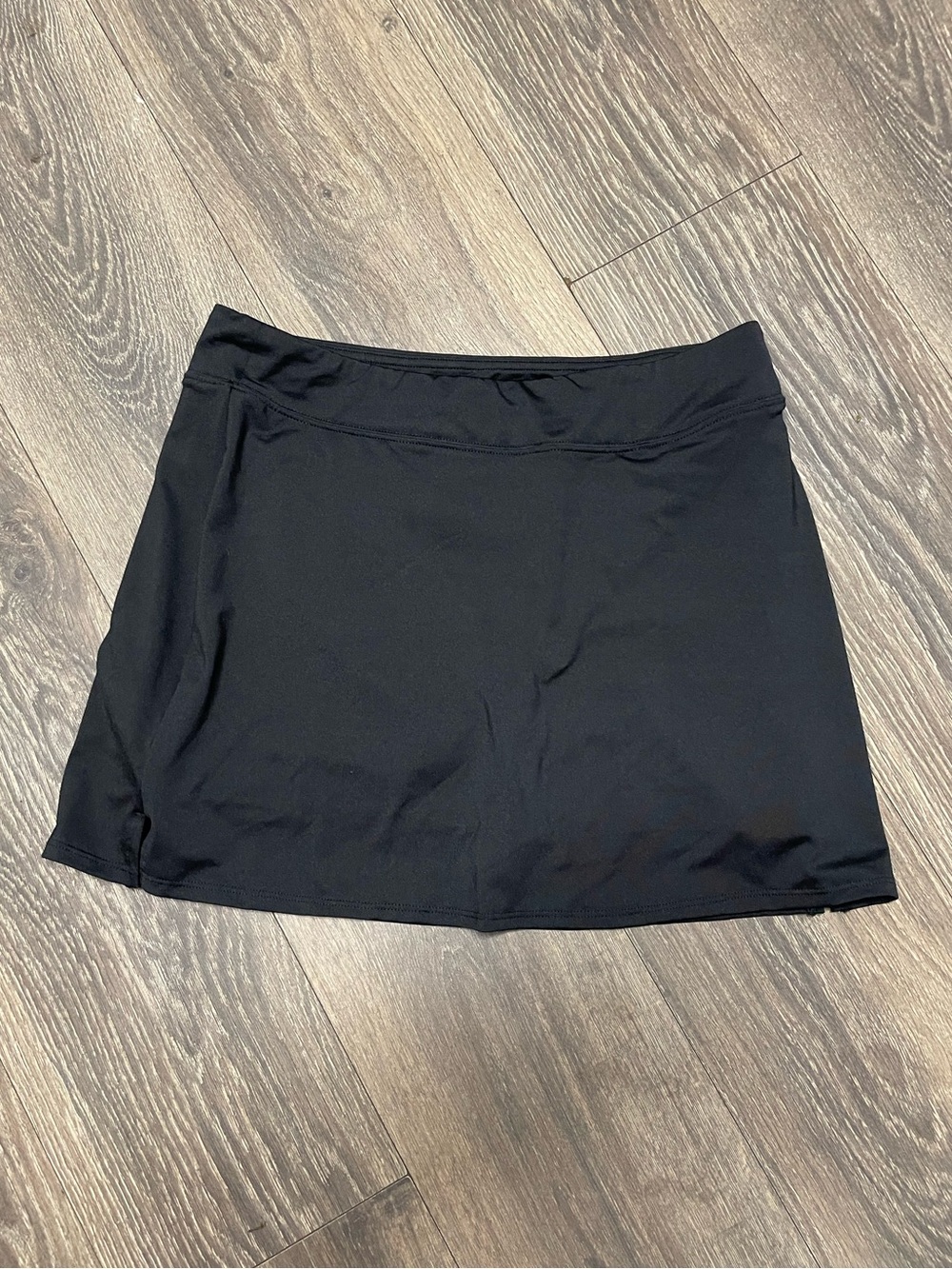 BAW Classic Black Athletic Skort skirt Swim suit bottom Medium stretch comfort